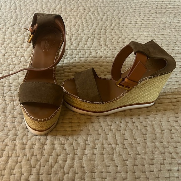 See by Chloe Glen wedge espadrilles - Picture 1 of 8